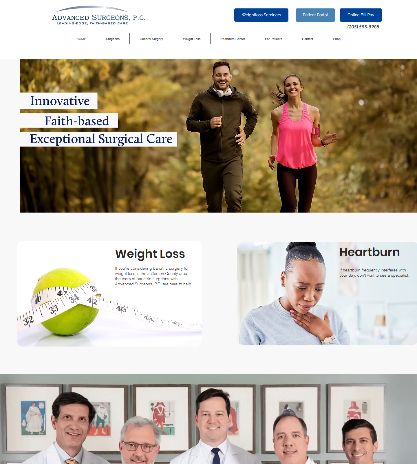 A. Justin Malek, M.D. — A. Justin Malek, M.D. website homepage (Birmingham, AL)
