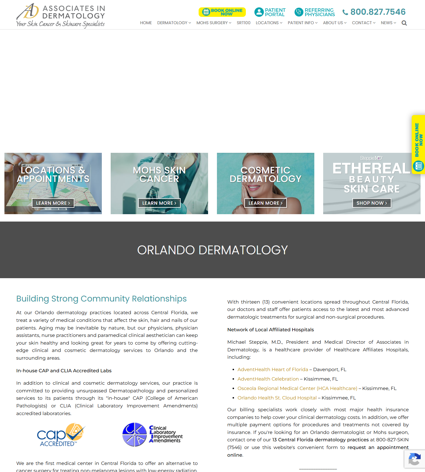 Associates in Dermatology — Associates in Dermatology | Ocoee website homepage (Ocoee, FL)