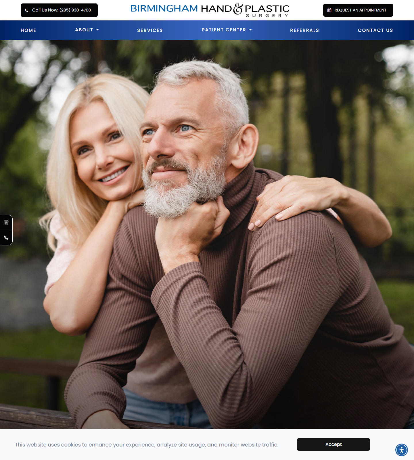 Birmingham Hand & Plastic Surgery — Birmingham Hand & Plastic Surgery website homepage (Birmingham, AL)