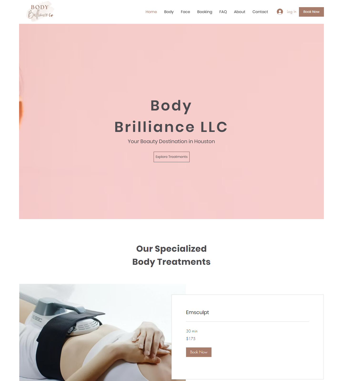 Body Brilliance LLC. — Body Brilliance LLC. website homepage (Missouri City, TX plastic & cosmetic surgery)
