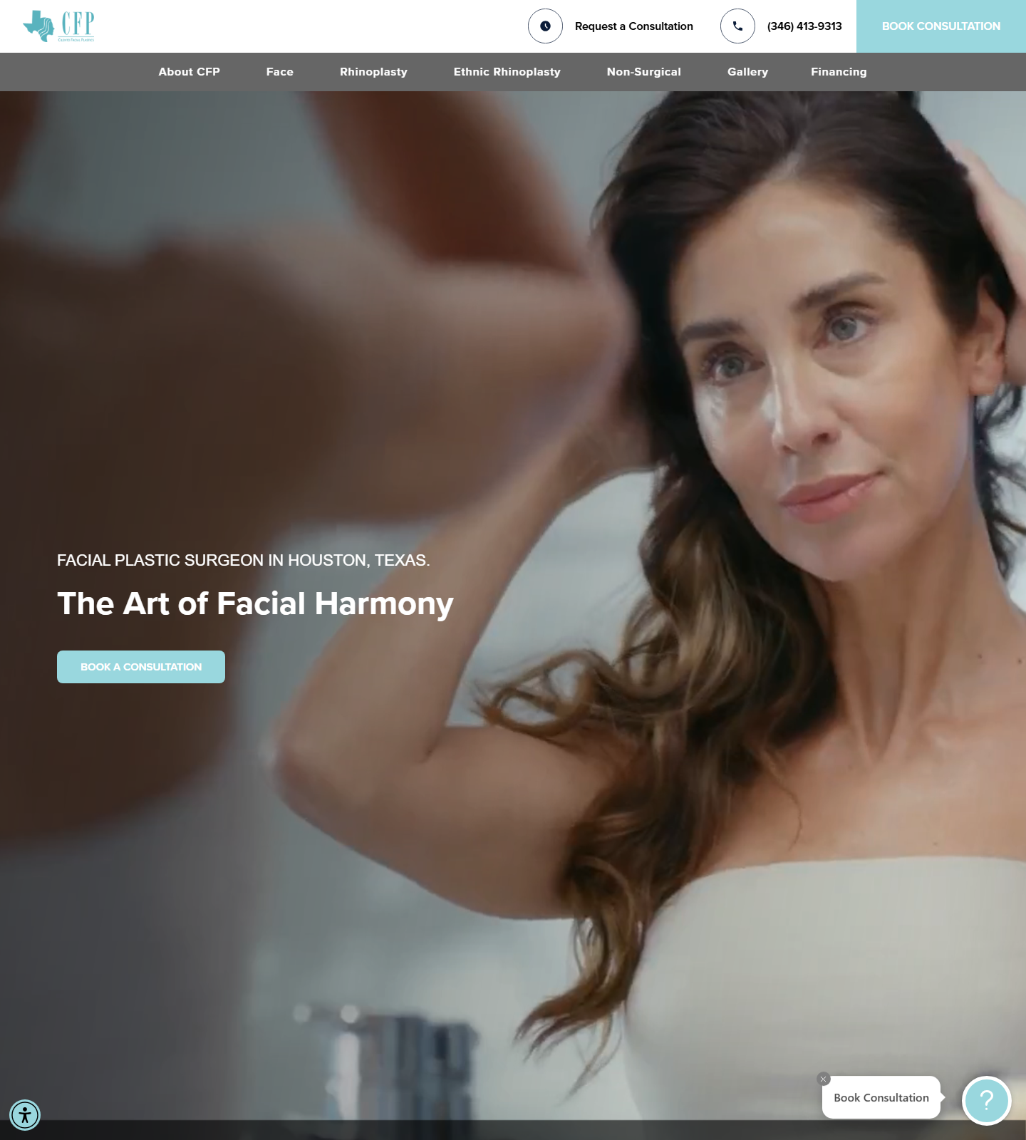 Cilento Facial Plastics — Cilento Facial Plastics website homepage (Spring, TX plastic & cosmetic surgery)
