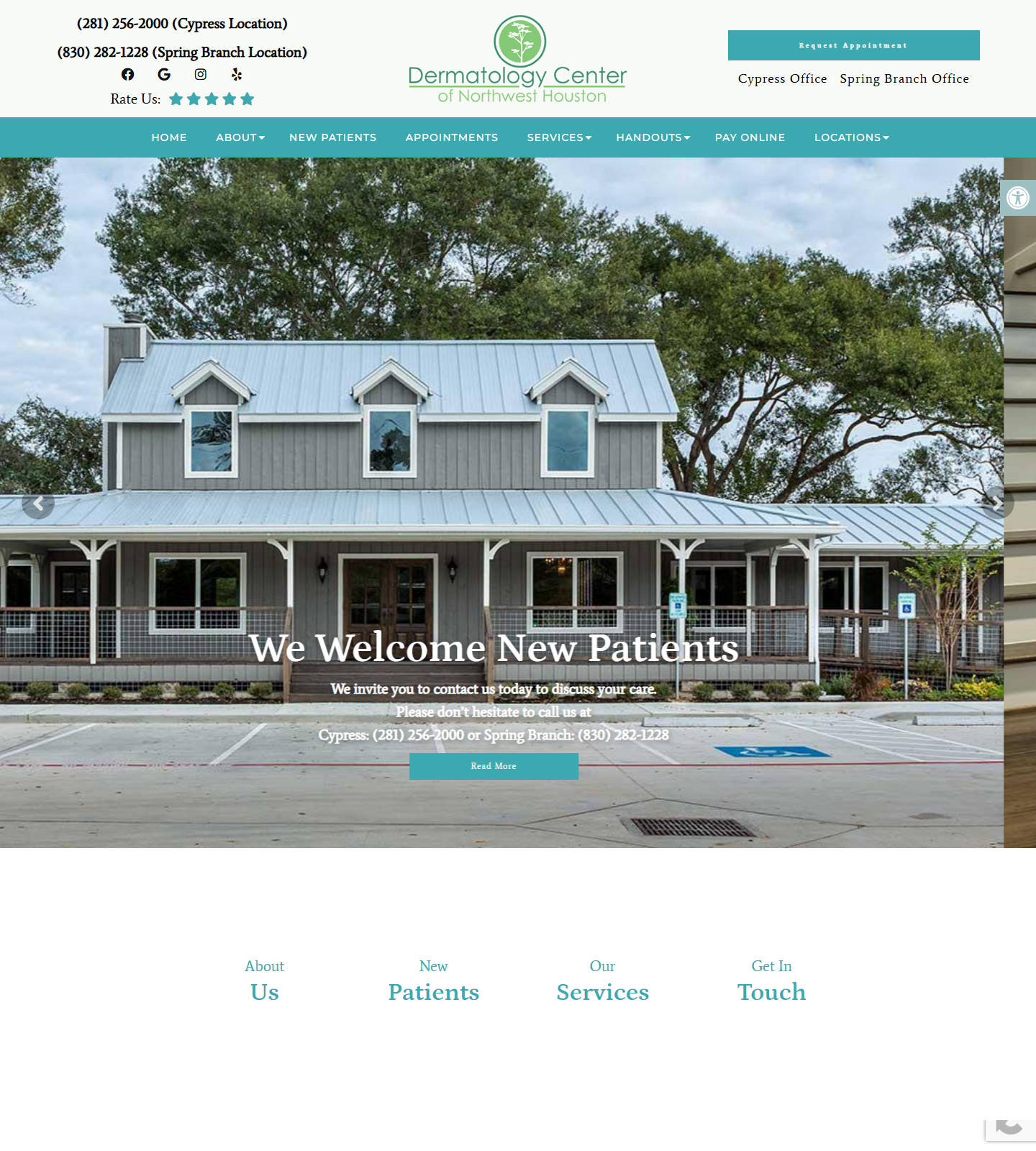 Dermatology Center of Northwest Houston — Dermatology Center of Northwest Houston: Lisa Hitchins, MD, PA website homepage (Cypress, TX plastic & cosmetic surgery)