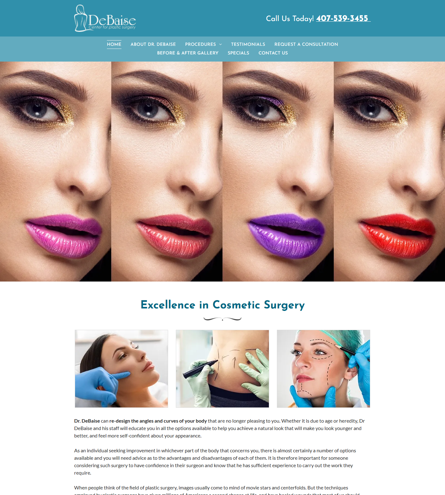 Dr. Arthur J Debaise MD — Dr. Arthur J Debaise MD website homepage (Winter Park, FL)