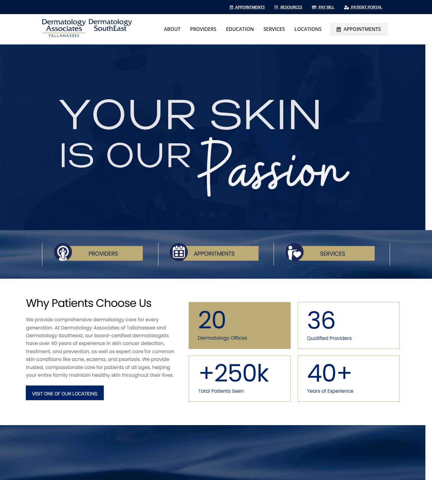 Dr. Maria Cooper — Dr. Maria Cooper website homepage (St. Augustine, FL)