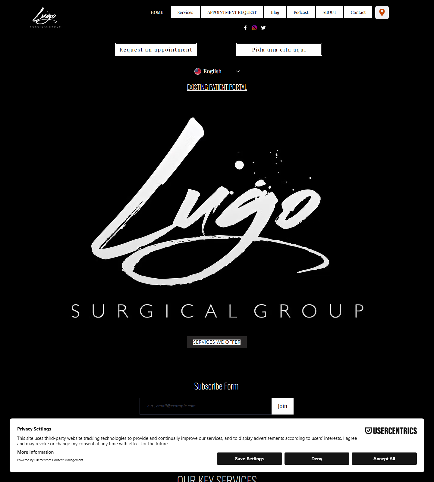 Dr. Rafael A. Lugo MD FACS — Dr. Rafael A. Lugo MD FACS website homepage (Shenandoah, TX plastic & cosmetic surgery)