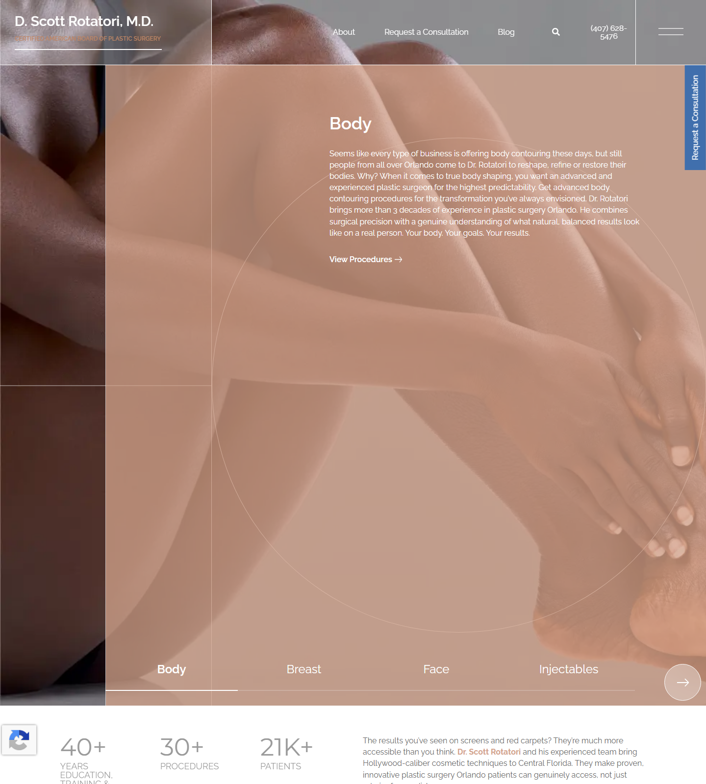 Dr. Scott Rotatori — Dr. Scott Rotatori website homepage (Winter Park, FL)