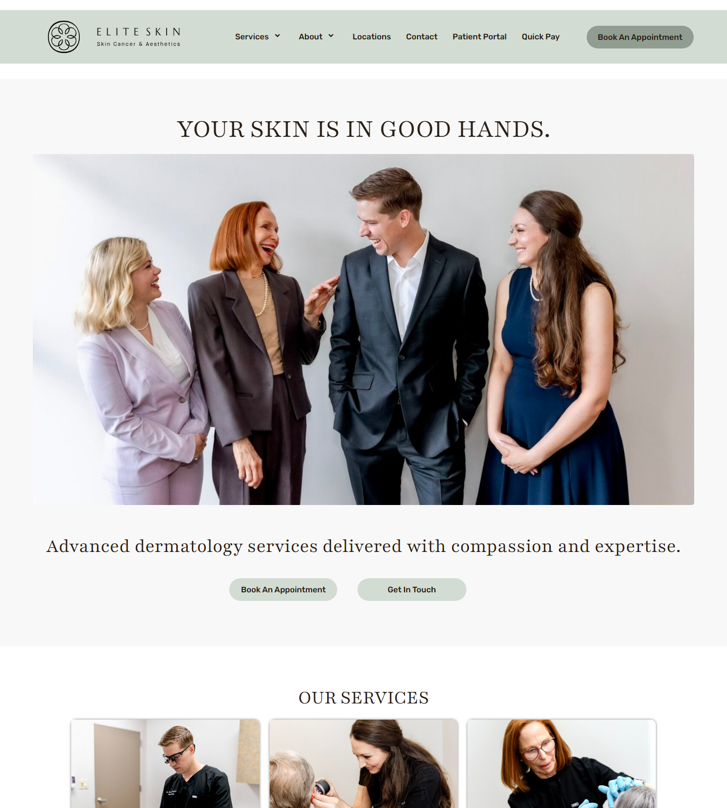 Elite Skin — Elite Skin website homepage (Vestavia Hills, AL)