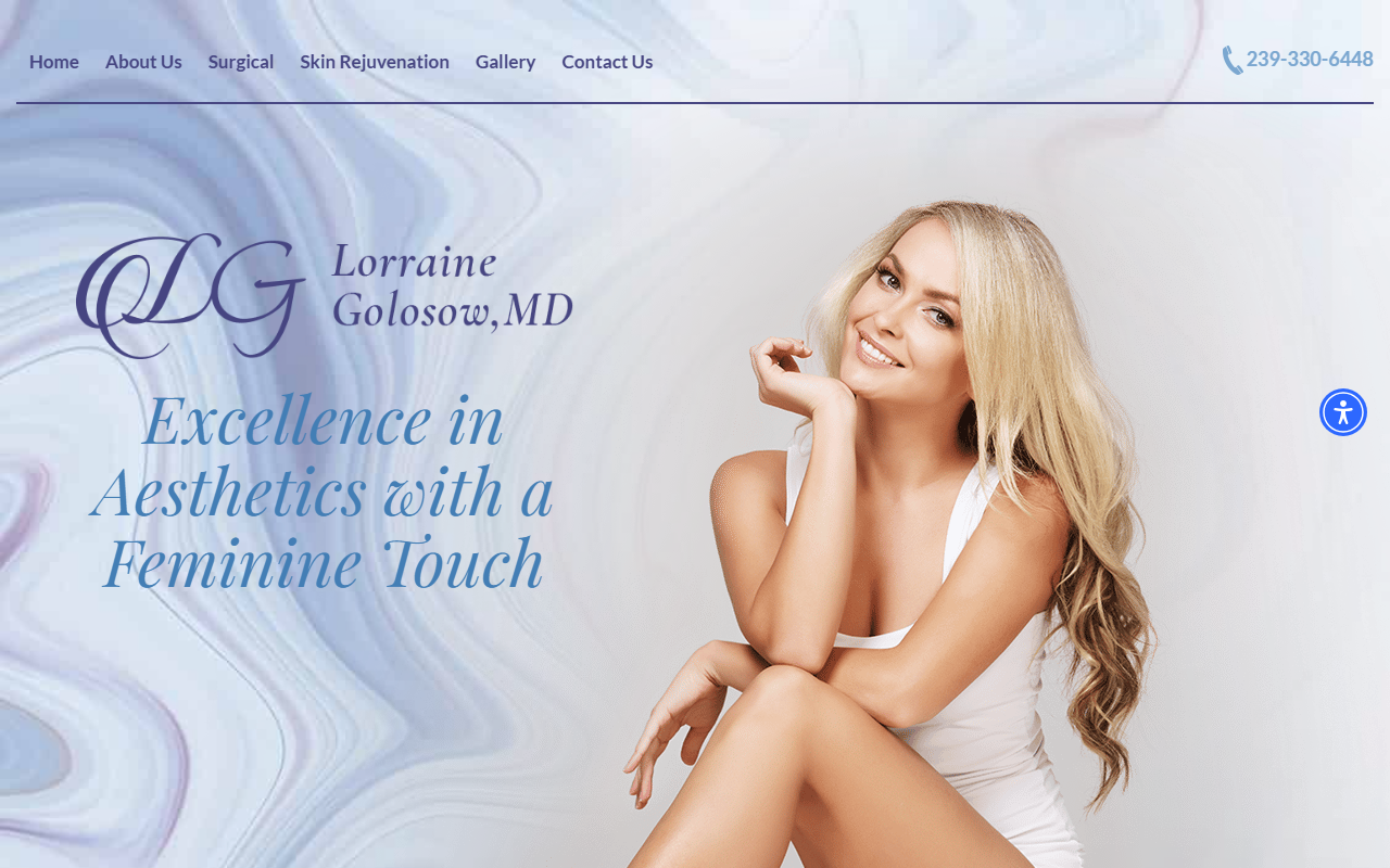Dr. Lorraine Golosow — Associates In Cosmetic Surgery: Golosow Lorraine M MD website homepage (Fort Myers, FL plastic & cosmetic surgery)