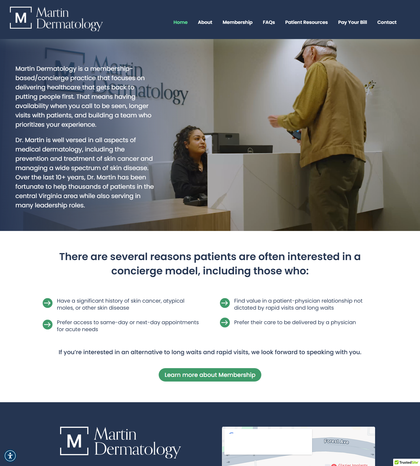 Martin Dermatology — Martin Dermatology website homepage (Richmond, VA)
