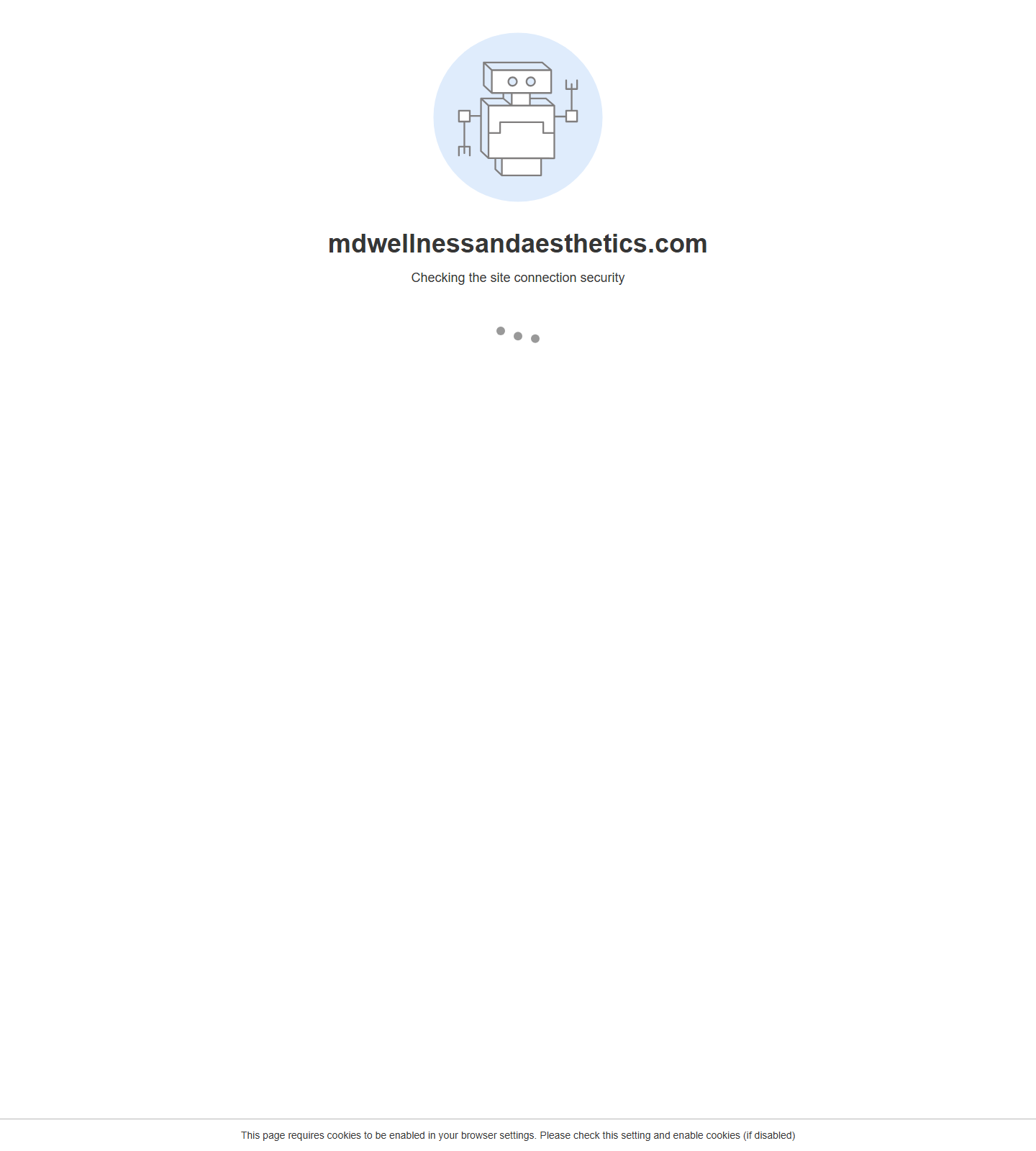 MD Wellness & Aesthetics — MD Wellness & Aesthetics website homepage (Birmingham, AL)