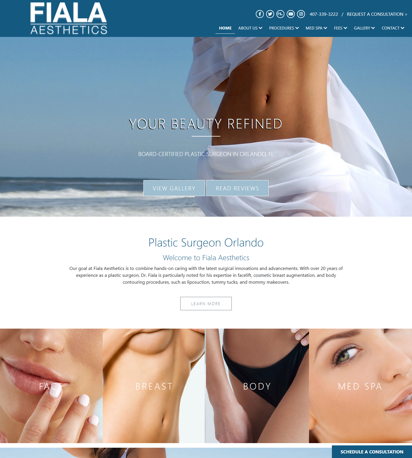 Prevel Christopher D MD FACS — Prevel Christopher D MD FACS website homepage (Orlando, FL)