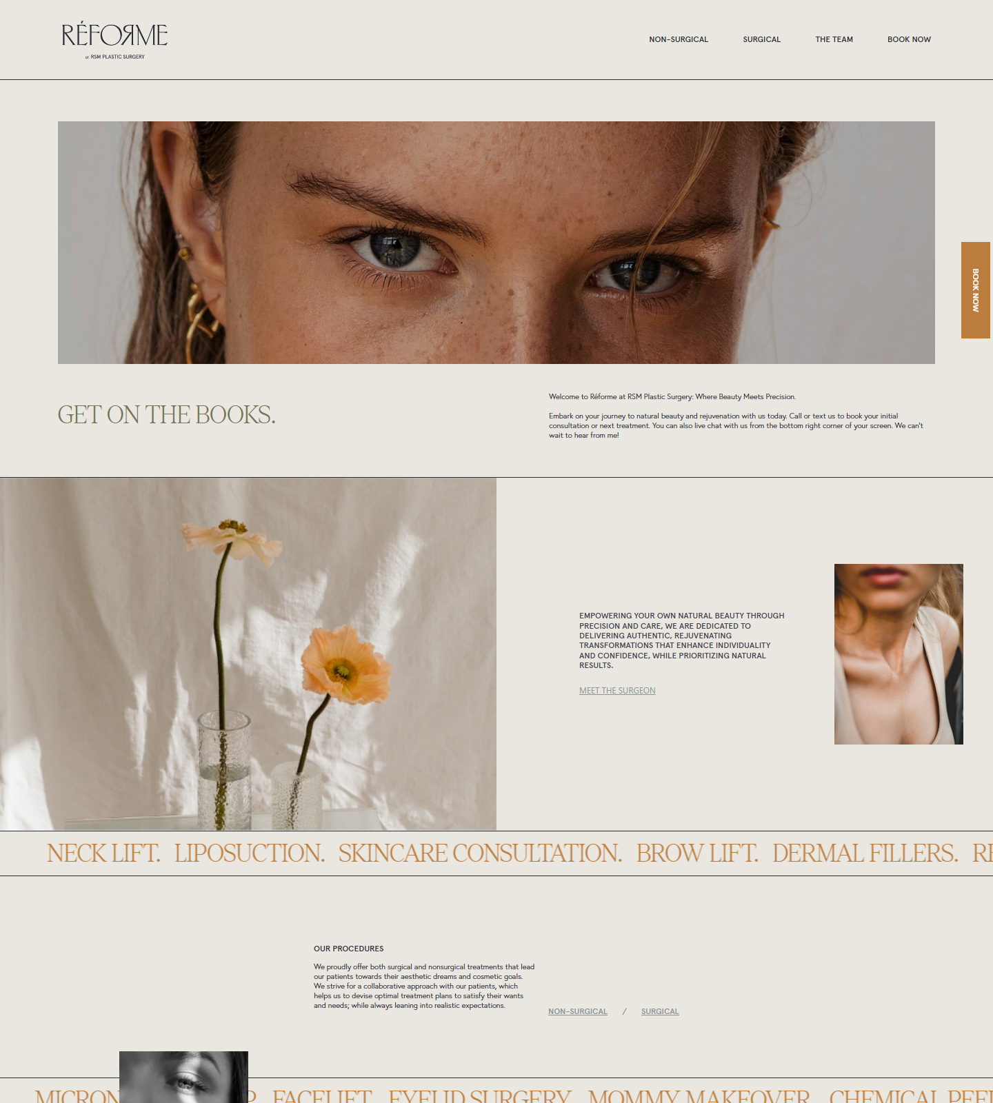 Réforme at RSM Plastic Surgery - Dr. Raj Sawh-Martinez — Réforme at RSM Plastic Surgery - Dr. Raj Sawh-Martinez website homepage (Orlando, FL)