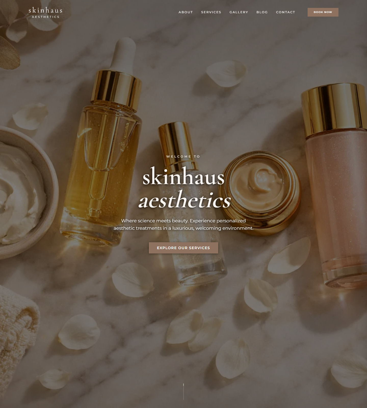 Skinhaus Aesthetics — Skinhaus Aesthetics | Brandie Gostigian, PA-C website homepage (Estero, FL plastic & cosmetic surgery)