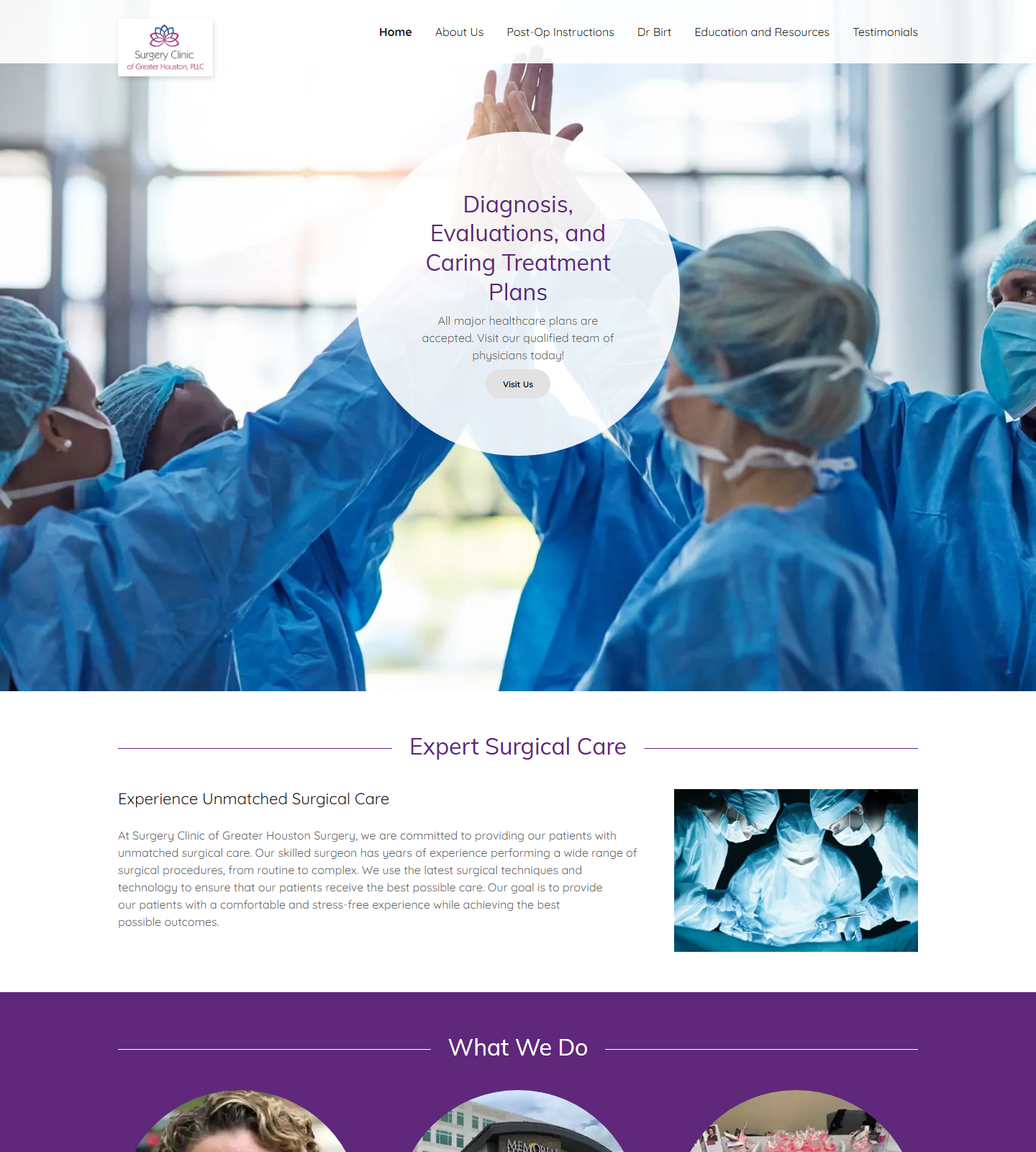 Surgery Clinic of Greater Houston, PLLC Dr. Kelly Birt — Surgery Clinic of Greater Houston, PLLC Dr. Kelly Birt website homepage (Cypress, TX plastic & cosmetic surgery)