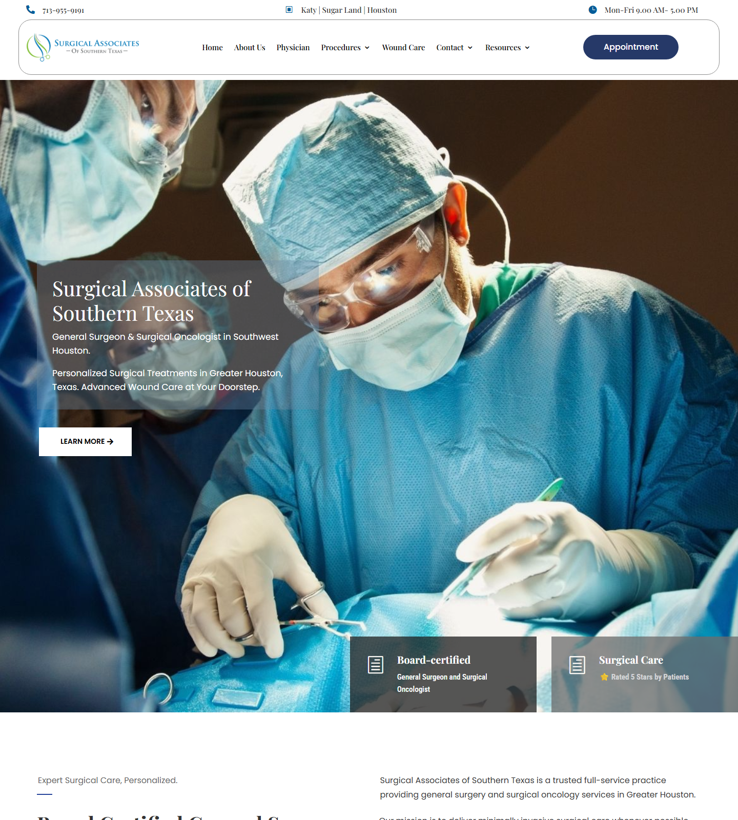 Surgical Associates of Southern Texas. Dr. Murtaza Shakir. General Surgeon. Gallbladder And Hernia Repair Surgeon — Surgical Associates of Southern Texas. Dr. Murtaza Shakir. General Surgeon. Gallbladder And Hernia Repair Surgeon website homepage (Katy, TX plastic & cosmetic surgery)